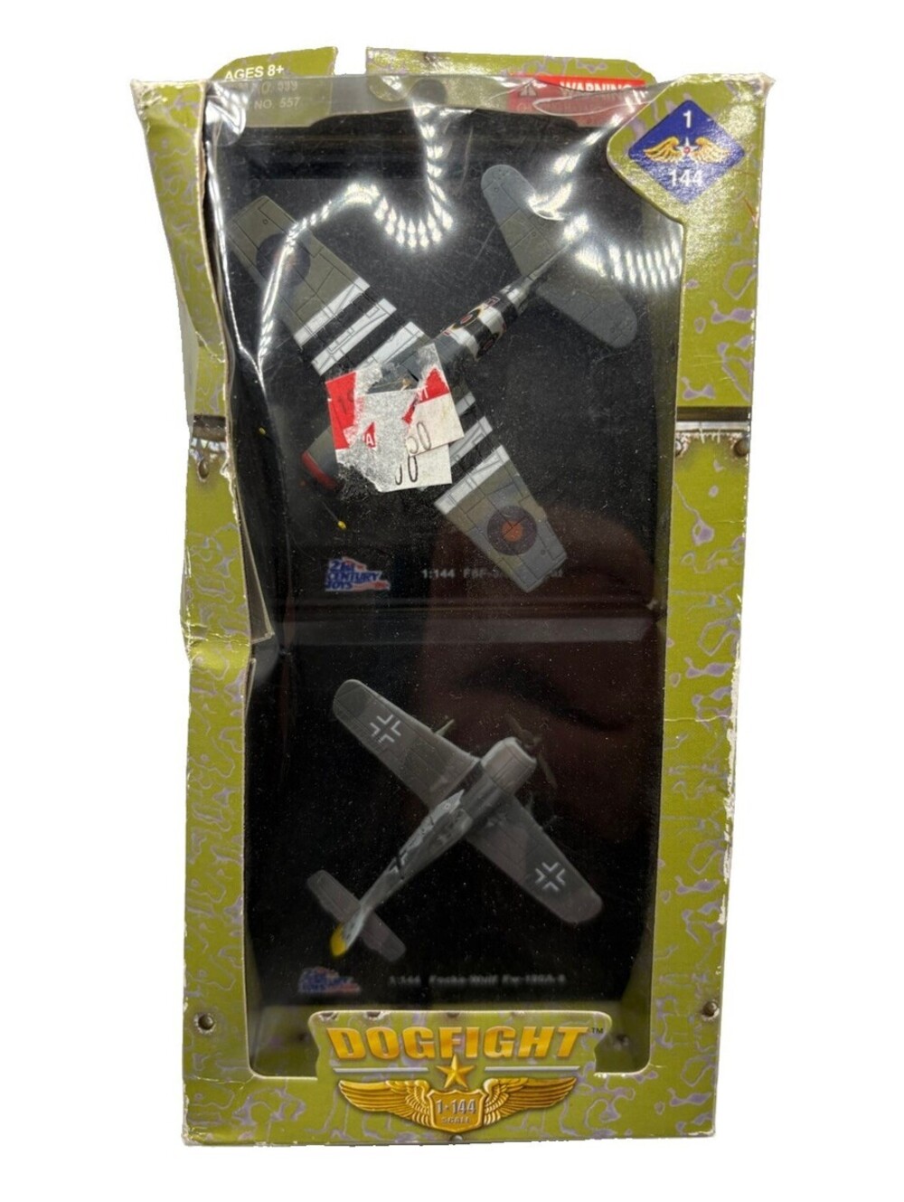 21st Century Airplane Min  Focke Wulf FW-190A-8 Vs F6F-3/5 Hellcat (Do VG/Mint
